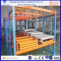 Ampliamente uso en la industria y almacén de almacenamiento de acero Push Back Racking